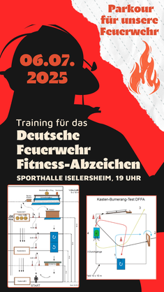 Werbung für das DFFA-Training