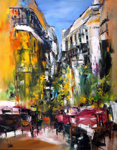 "City terrasse" - 92x73