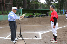 最優秀選手賞：君津サムライ、長谷川俊永選手
