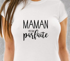 tshirt blanc maman