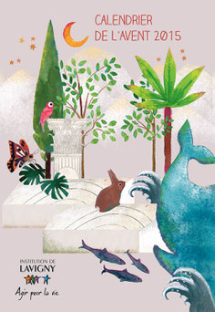 Calendrier de l'Avent, illustration Marlyse Flückiger, hello-illus.ch, Marlyse Flueckiger, Marlyse Fluckiger