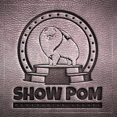 creative unusual luxury elegant best pomeranian spitz Show Pom kennel breeder logo design order