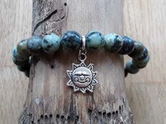 Edelstein Armbänder in grün