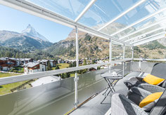 Skifahren und Bergsteigen und Wandern in Zermatt Küche