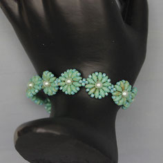 Armband chrysolite Miyuki Duo