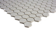Mosaico Esagoni GRIGIO CHIARO ANTISCIVOLO opaco