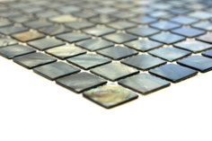 mosaico in madreperla azzurro
