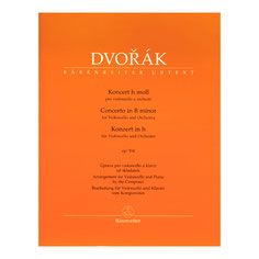 BA9045-90 Konzert in h-moll op. 104 für Violoncello und Klavier Cello Piano Antonín Dvorák