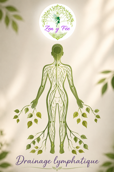 Drainage lymphatique manuel Méthode inspirée de la Technique Vodder. Massage du corps à sec par légères pressions dans le but de relancer la circulation lymphatique. Bienfaits sur la relaxation, évacuation des toxines, boost l'immunité, récupération sport