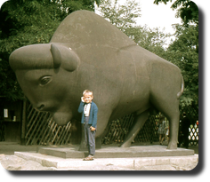 Dirk Hübner im Berliner Tierpark