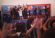Premiazione del 1° turno Volley Jam Camp 2014