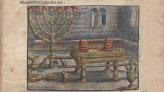 Luther Martin Bible seven armed candlestick Menorah 1541 Luther Bibel