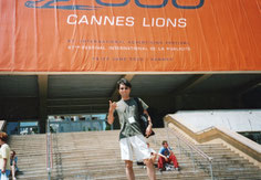 フランス　カンヌCMフェスティバル　2000年　写真