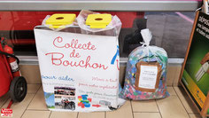 Bouchons de l'Espoir - Collecte Auchan Vélizy.