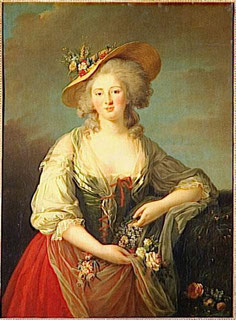 Madame Elisabetta in un ritratto di Vigée Le-Burn