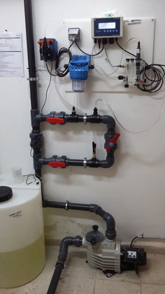 equipo cloracion aguas consumo humano