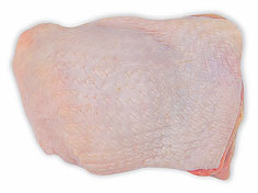 Frozen Chicken Thigh, Bone in, Skin on