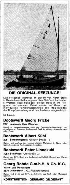 Hersteller der Seezunge aus 1971