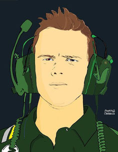 Giedo van der Garde by Muneta & Cerracín