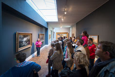 Visite-éclair pour la Nuit des musées, mai 2015. © Mathieu Le Gall