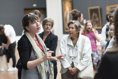 Visite-éclair pour la Nuit des musées, mai 2015. © Mathieu Le Gall