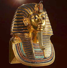 dictée le masque funéraire de toutankhamon