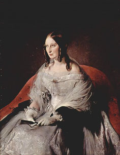 Teresa de Sajonia-Altenburgo, por Francesco Hayez (circa 1852).