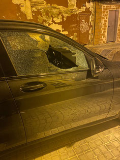 Acto vandálico en el Cabanyal
