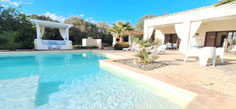 Hier sehen Sie das Ferienhaus in Apulien mit Pool, das Sie für Ihren Urlaub mieten können von privat