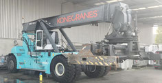 used reach staker Konecranes washing-place