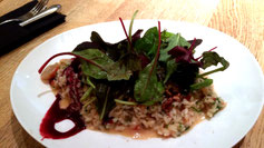 Restaurant Eckerts Bamberg - Maronen-Risotto mit glasierten Walnüssen und Weintrauben - fairani