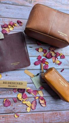 edle Ledertaschen für Strickprojekte und und pfiffige Nadeletuis