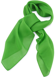 Dames Sjaal Appelgroen Polyester