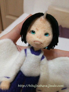羊毛フェルト 人形 ドール 男の子 needlefelting doll