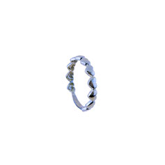 anello oro bianco donna