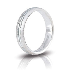  Fedine in argento Unoaerre Ibisco in argento AF288
