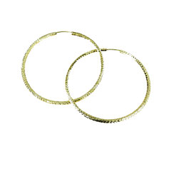 orecchini oro cerchi