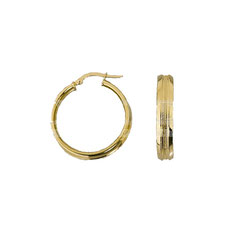 orecchini in oro a cerchio