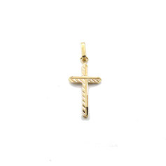 croce in oro giallo 