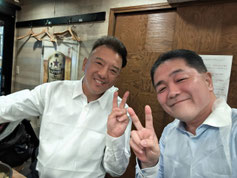 深夜3時の清水氏と水谷部長