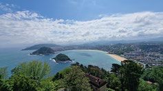 Die Bahia de La Concha ...