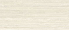 Laminam Hado Travertino Bianco, évoquant l'élégance intemporelle du travertin. Ses veines délicates et sa tonalité blanche lumineuse créent une atmosphère pure et raffinée