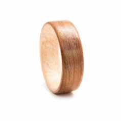 Hochzeit Ringe Holz Kirsche Ahorn Innenlage