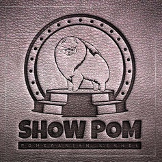дизайн логотипа питомник померанских шпицев украина заказать Show Pom, оригинальные креативные необычные логотипы померанские шпицы
