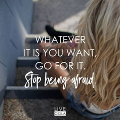 Oola quote overcome fear