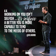 Oola quote it's selfless to work on yourself