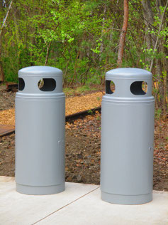 Ariel Waste Container
