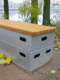 GOLD Vaulting-Box Bench