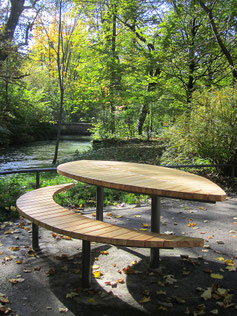Folio Leaf Bench Union Streetfurniture