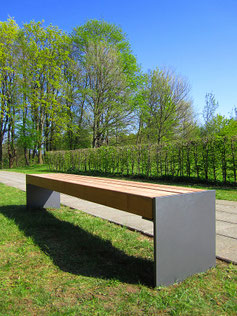 Esplanade H Profile Bench